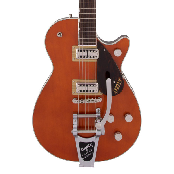 Gretsch G6128T Players Edition Jet FT with Bigsby Electric Guitar, Roundup Orange 