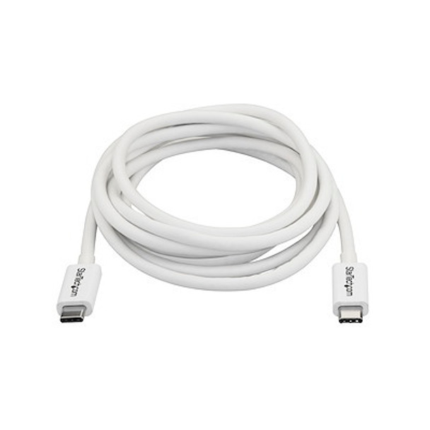 Startech 2m Thunderbolt 3 Cable, White 