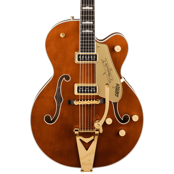 Gretsch G6120TG-DS Players Edition Nashville Hollowbody, Round Up Orange  