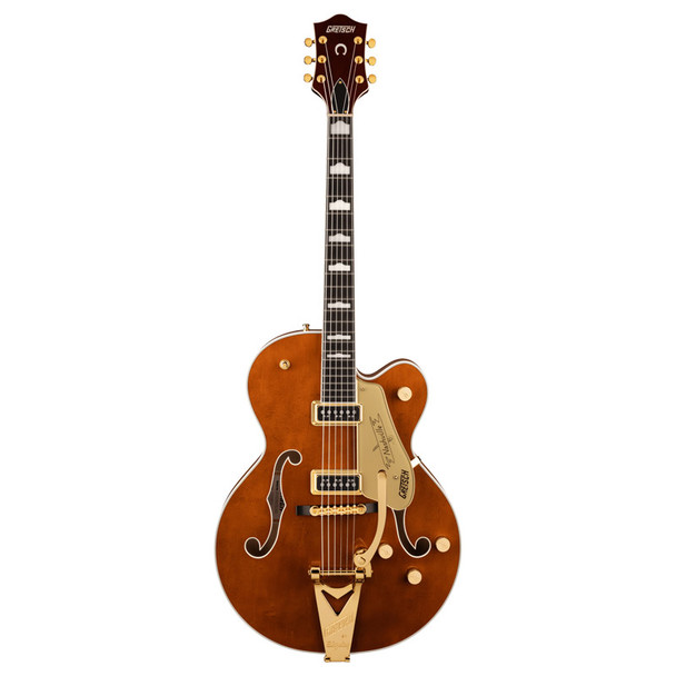 Gretsch G6120TG-DS Players Edition Nashville Hollowbody, Round Up Orange  