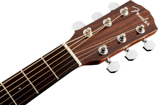 Fender CC-140SCE Electro-Acoustic Guitar, Sunburst w/Case 