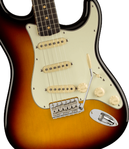 Fender American Vintage II 1961 Stratocaster Electric Guitar, 3-Colour Sunburst 