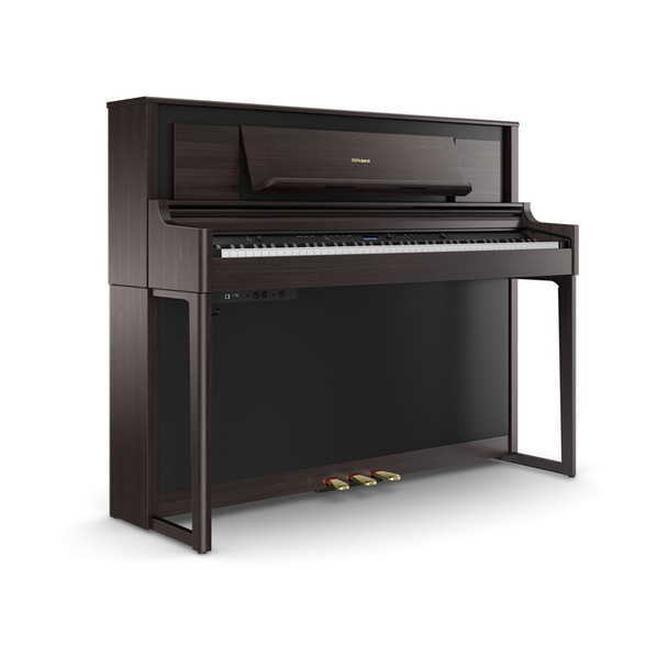 Roland LX706-DR Digital Piano, Dark Rosewood with Bench and Headphones 