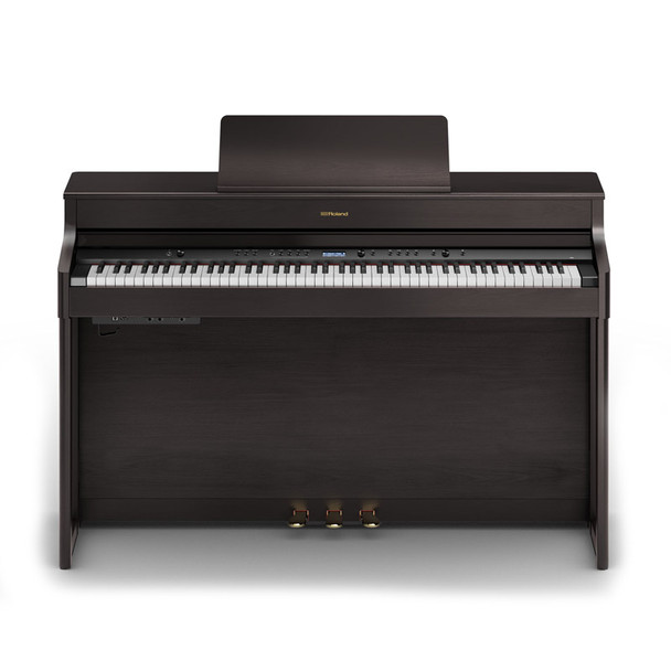 Roland HP702-DR Digital Piano, Dark Rosewood with Bench and Headphones 