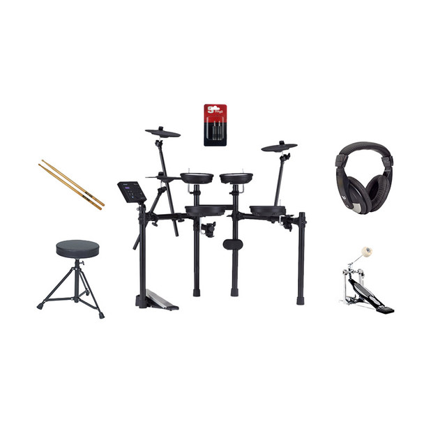 Roland TD-07DMK Drum Kit Bundle 