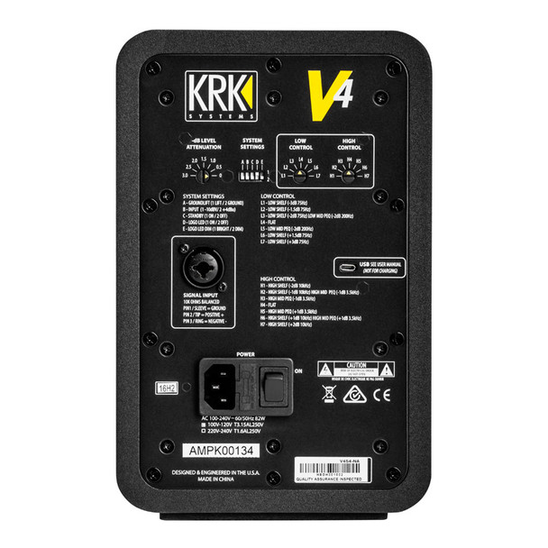 KRK V4 S4 Active Studio Monitor Bundle 