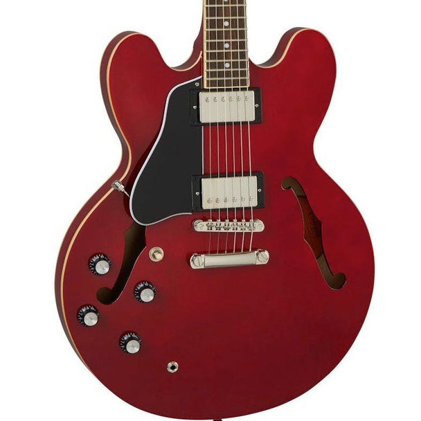Epiphone ES-335 Electric Guitar, Left-handed, Cherry 