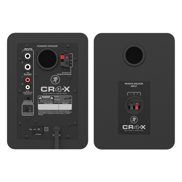 Mackie CR4-X 4 Inch Multimedia Monitors (Pair) 