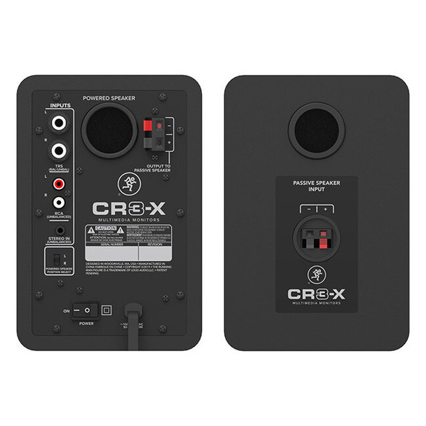 Mackie CR3-X 3 Inch Multimedia Monitors (Pair) 