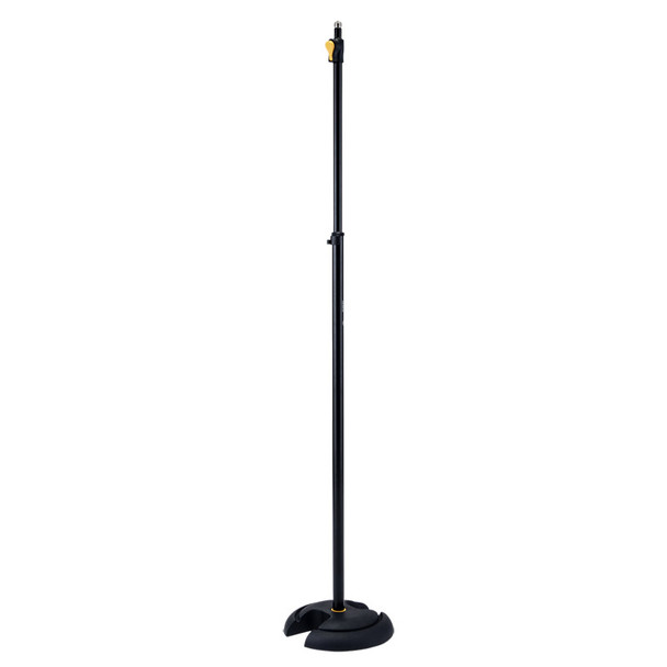 Hercules MS201B PLUS Round Base Straight Microphone Stand 