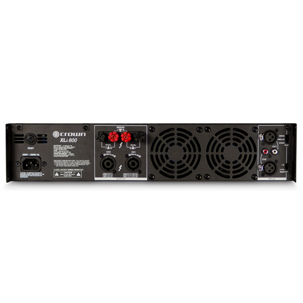 Crown XLi800 Power Amplifier 