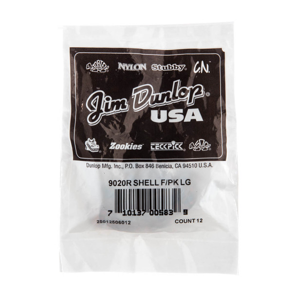 Dunlop Picks - Plastic Fingerpick Shell Large - Refill Bag 12 