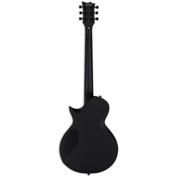 ESP Ltd EC-Black Metal Electric Guitar, Black Satin 