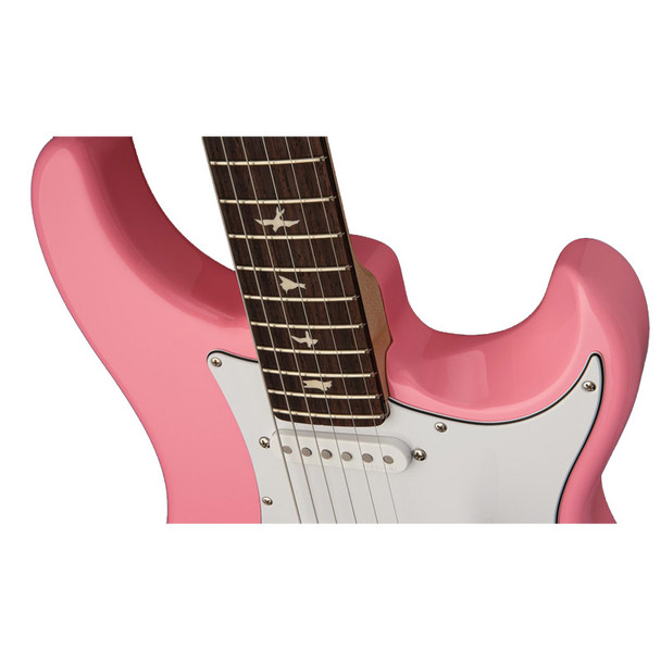 PRS John Mayer Silver Sky Electric Guitar, Roxy Pink, Rosewood 