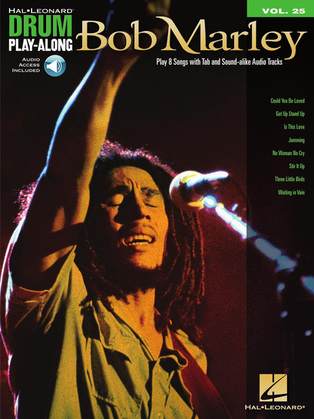 Bob Marley, Drum Play-Along Volume 25 