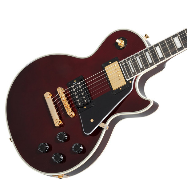 Epiphone Jerry Cantrell Wino Les Paul Custom Electric Guitar, Wine Red 