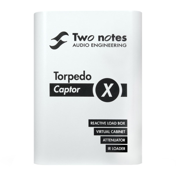 Two Notes Torpedo Captor X16 Compact Reactive Load Box & Cab Sim (16 Ohm) 
