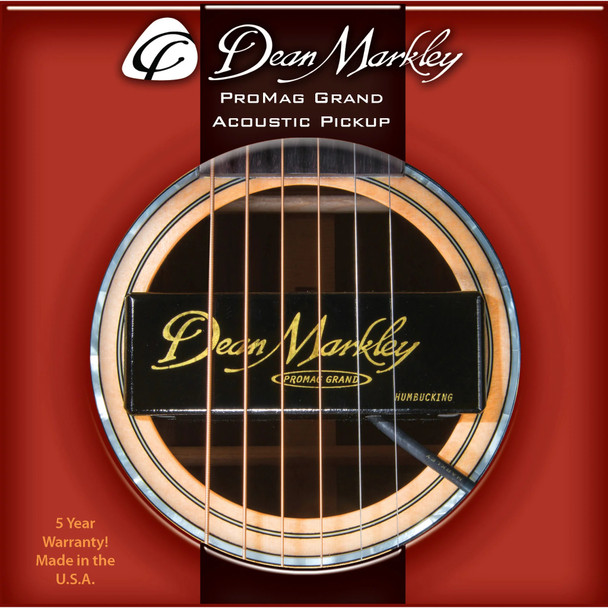 Dean Markley Acoustic Guitar Pickup ProMag Grand Humbucker 