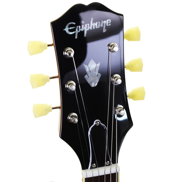 Epiphone ES-335 Left-handed Electric Guitar, Vintage Sunburst 