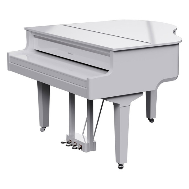Roland GP-9M-PW Digital Grand Piano with Moving Keys, Polished White 