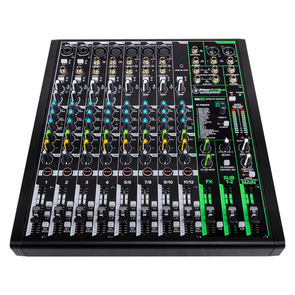 Mackie ProFX12v3 12-Channel Analog Mixer with USB & FX 
