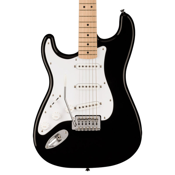 Fender Squier Sonic Stratocaster Left-Hand, Black, Maple Fingerboard 