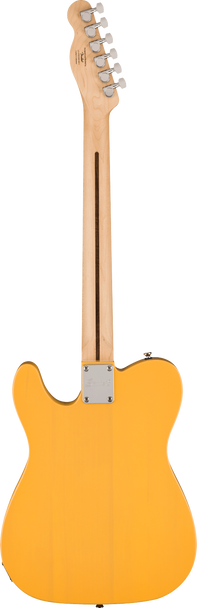 Fender Squier Sonic Telecaster Electric Guitar, Butterscotch Blonde, Maple Fingerboard 