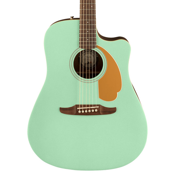 Fender Ltd Edition Redondo Player Electro-Acoustic Guitar, Surf Green 