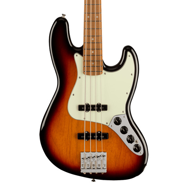 Fender  Player Plus Jazz Bass, 3-Color Sunburst, Pau Ferro 