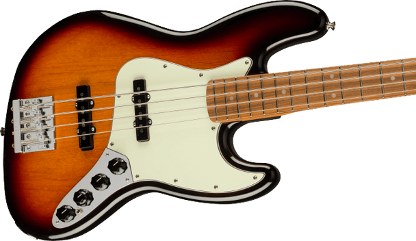 Fender  Player Plus Jazz Bass, 3-Color Sunburst, Pau Ferro 