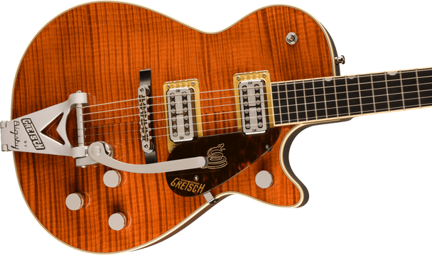 Gretsch G6130T Ltd Edition Sidewinder with String-Thru Bigsby Electric Guitar, Bourbon Stain 