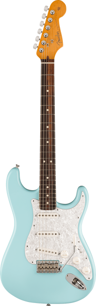 Fender Ltd Edition Cory Wong Stratocaster Electric Guitar, Daphne Blue, Rosewood 