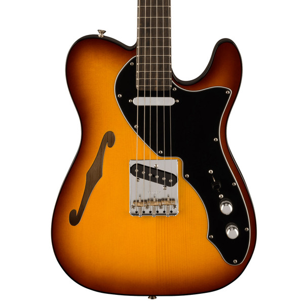 Fender Ltd Edition Suona Telecaster Thinline Electric Guitar, Violin Burst, Ebony 