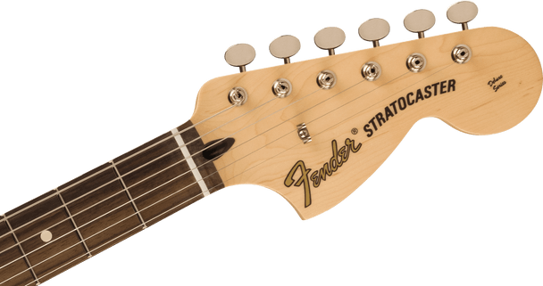 Fender Limited Edition Tom DeLonge Stratocaster Electric Guitar, Daphne Blue, RW 
