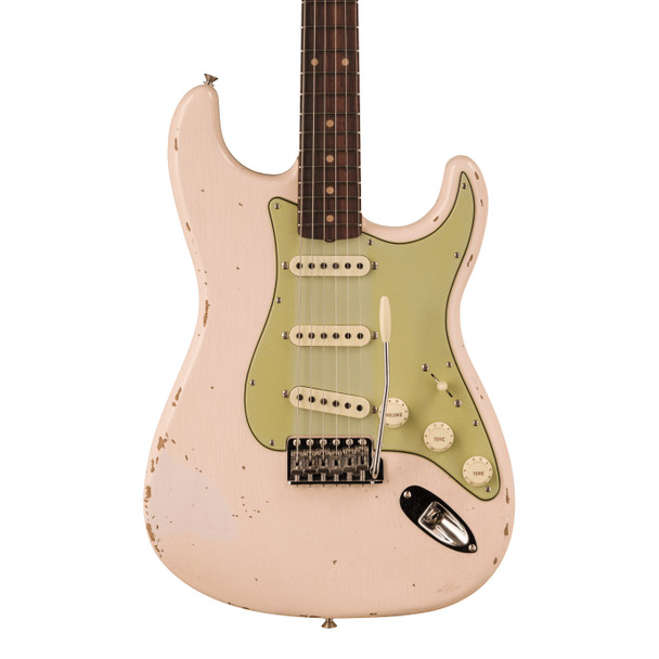 Fender Custom Shop Late 1962 Stratocaster Relic Closet Classic Hardware Super Faded Aged Shell Pink 