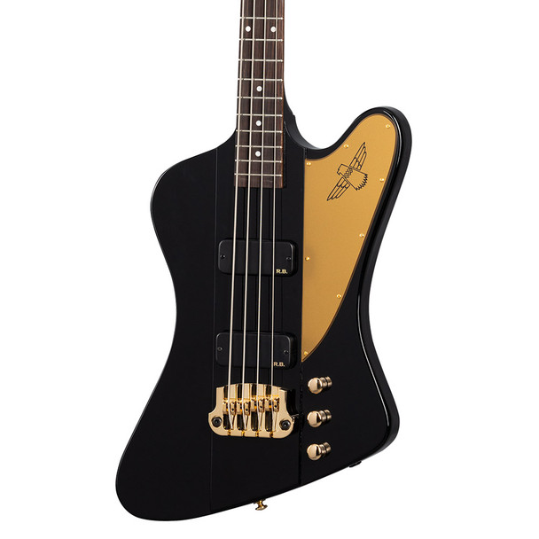 Gibson Rex Brown Thunderbird Bass Guitar, Ebony 