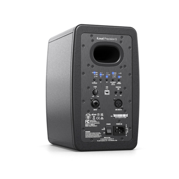 IK Multimedia iLoud Precision 5 Active Studio Monitors (Black, Pair) 