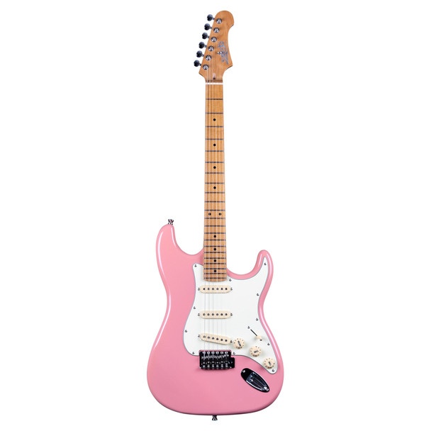 Jet JS-300 Electric Guitar, Burgundy Pink 