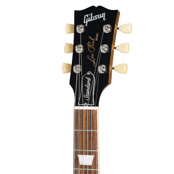 Gibson Les Paul Standard 50s P-90 Plain Top Electric Guitar, Tobacco Burst 