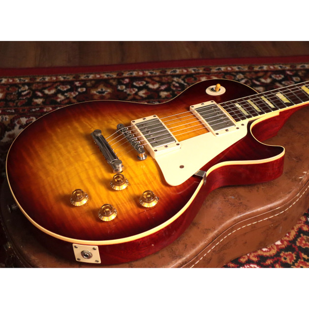 Gibson CS9 50s Style Les Paul Standard VOS Electric Guitar, Bourbon Burst (ex-display)