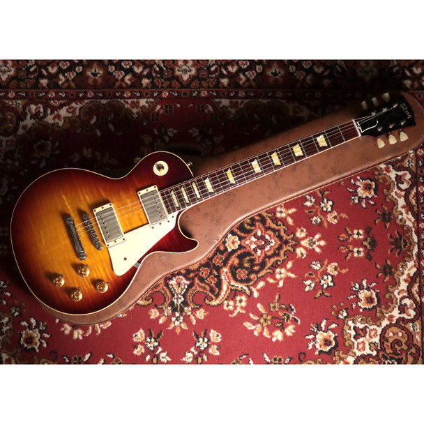 Gibson CS9 50s Style Les Paul Standard VOS Electric Guitar, Bourbon Burst (ex-display)