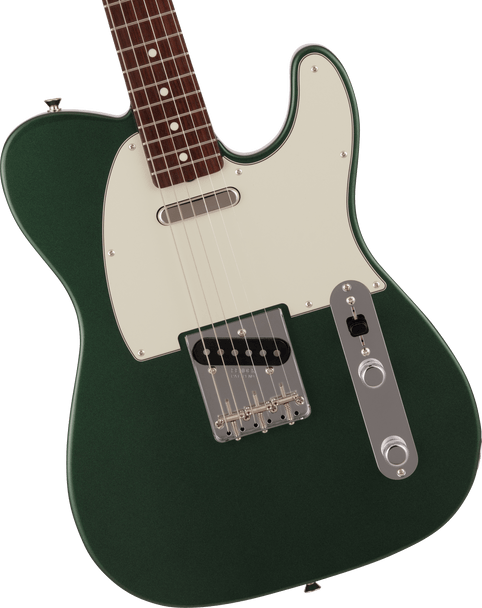 Fender 2023 Collection Made in Japan Traditional 60s Telecaster, Aged Sherwood Green Metallic 