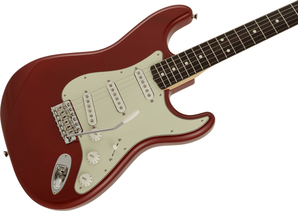 Fender 2023 Collection Made In Japan Traditional 60s Stratocaster, Aged Dakota Red 