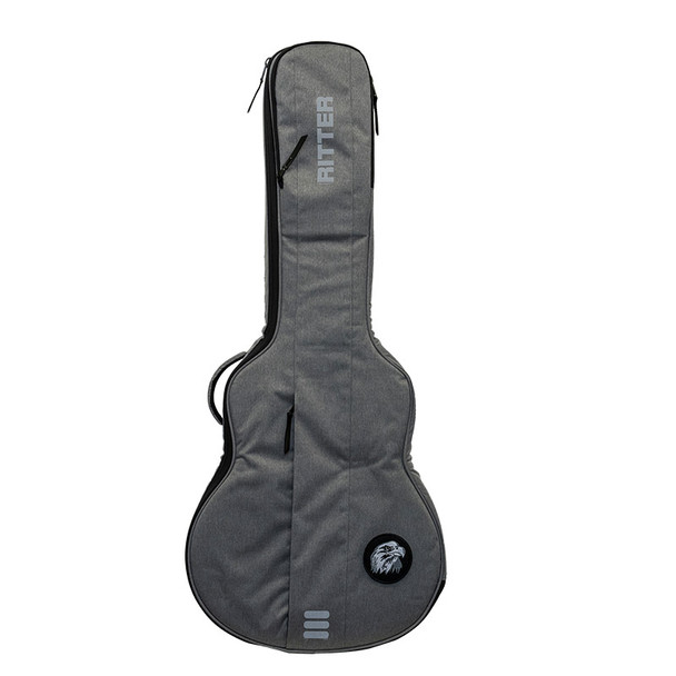 Ritter Carouge RGC3SA 335 Guitar Gig Bag, Elephant Grey 