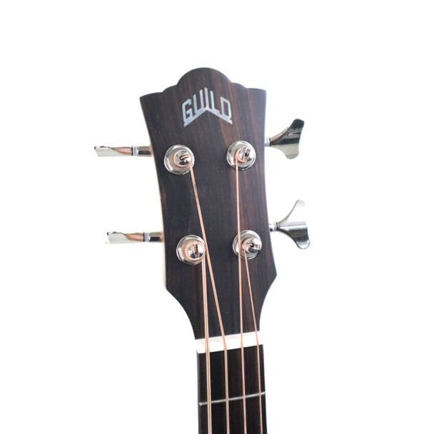 Guild Jumbo Junior Electro Acoustic Bass, Flame Maple Antique Blonde Satin (pre-owned)