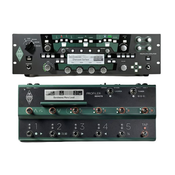 Kemper Profiler Rack & Remote Amp Modeller, Black - Absolute Music