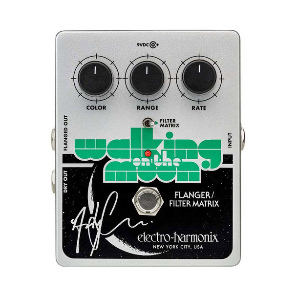 Electro Harmonix Walking On The Moon Flanger Effects Pedal 