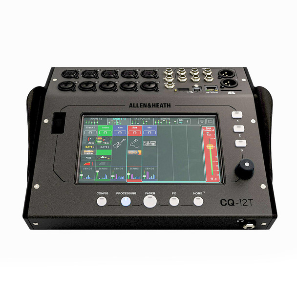 Allen & Heath CQ-12T Small Format Digital Mixing Console With Touchscreen 