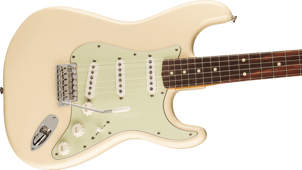 Fender Vintera II 60s Stratocaster Electric Guitar, Olympic White, Rosewood 