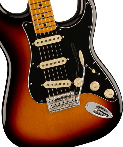 Fender Vintera II 70s Stratocaster Electric Guitar, 3-Color Sunburst, Maple 